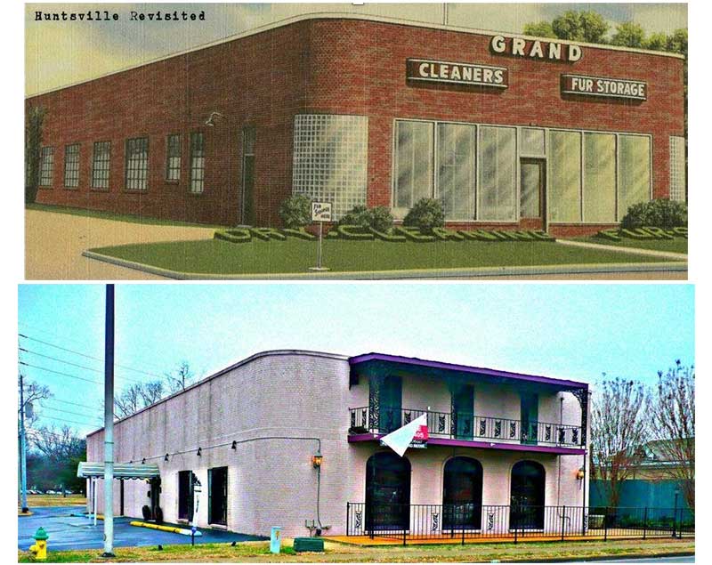 Lou Bertha Johnson and her husband Shelby Johnson owned and operated Grand Cleaners, which was located at 801 Franklin Street. Their original building still stands today.