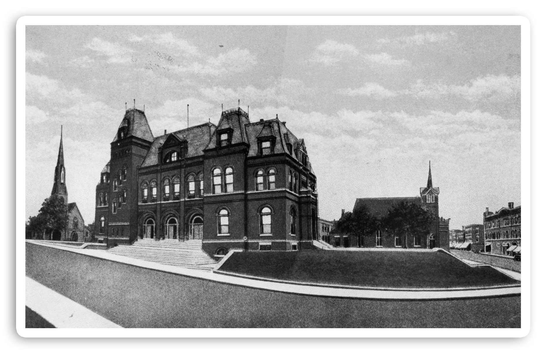 Federal Courthouse and U. S. Post Office, demolished 1950s.